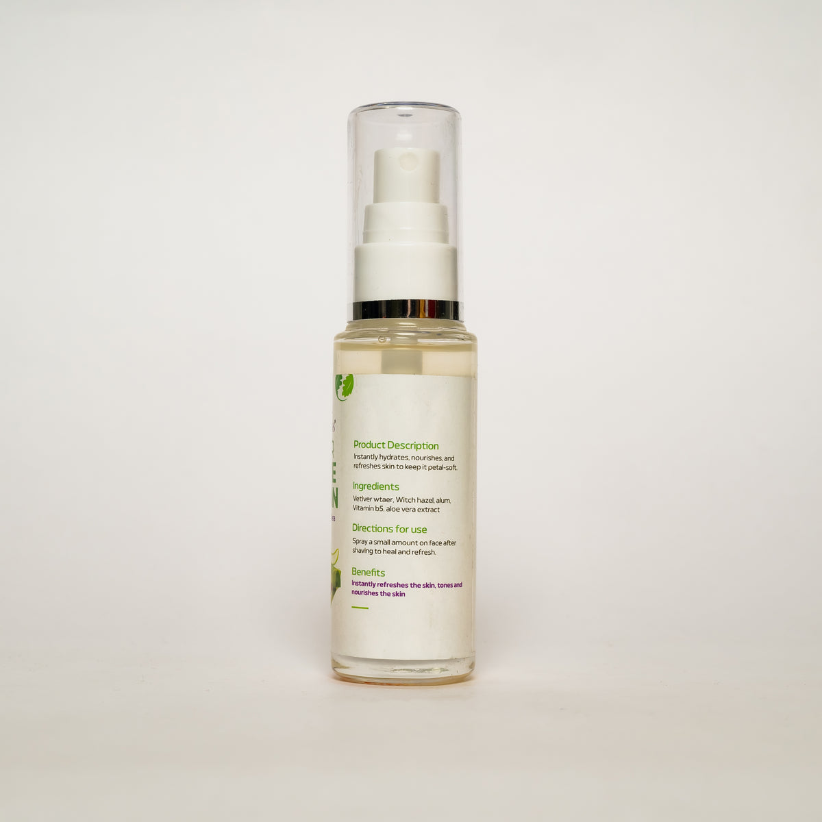 After Shave Lotion with Vetiver and Aloe vera To Refresh Skin Tone