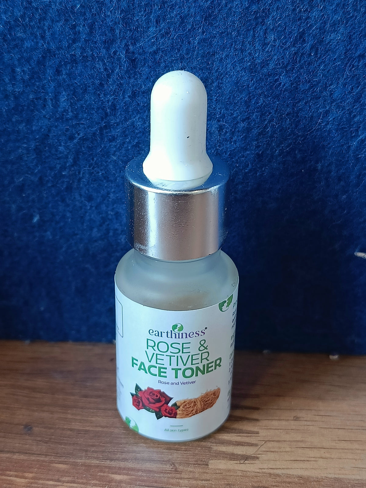 Organic Rose & Vetiver Face Toner with Vetiver Water & Rose Hydrosol