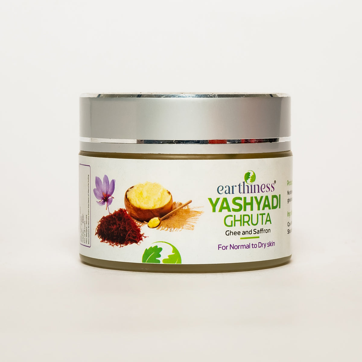 Yashyadi Ghruta with 100 Times Washed Cow's Ghee & Saffron To Pamper Your Skin Naturally
