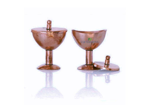 Earthiness copper eye cups