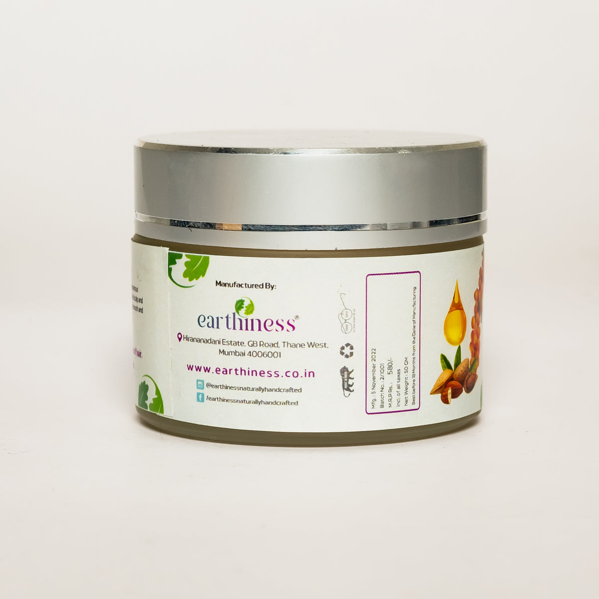 Nourishing Pre-Wash Hair Butter with Olive Oil & Coconut Oil For Dry Hair