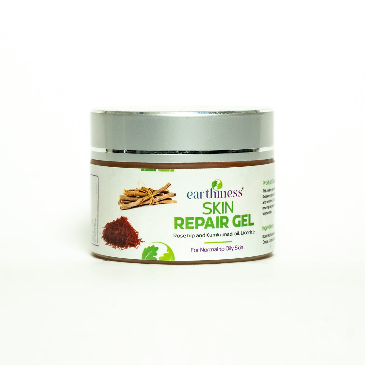 Organic Skin Repair Gel with Lotus & Licorice To Reduce Fine Lines & Wrinkles